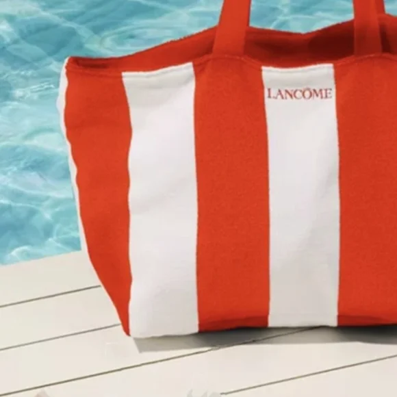 Lancome Summer Striped Tote Bag - Picture 7 of 7